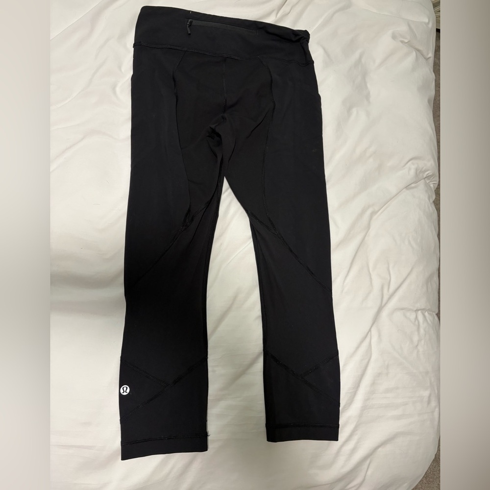 lululemon athletica Black fast and free Leggings